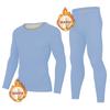 Man Winter Thermal Underwear Set Face Sanding Double Warmth Slim Body and High Elasticity Comfortable and Breathable