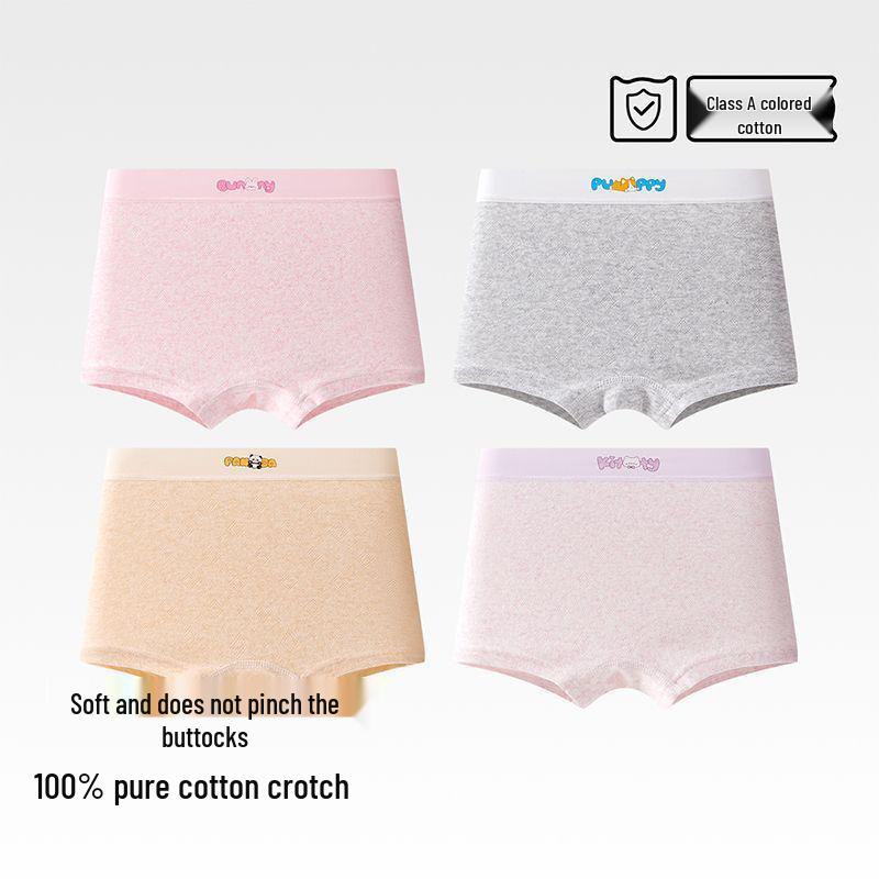 Antibakterische Baumwoll-Boxershorts für Mädchen für Teenager und Kinder