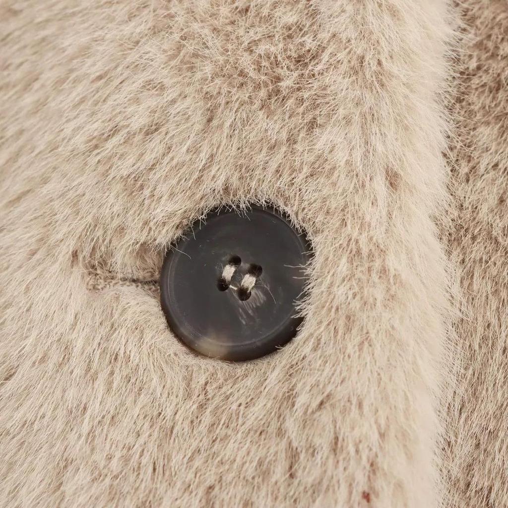 Autumn Women's Faux Fur Effect Short Jacket - European & American Chic Design