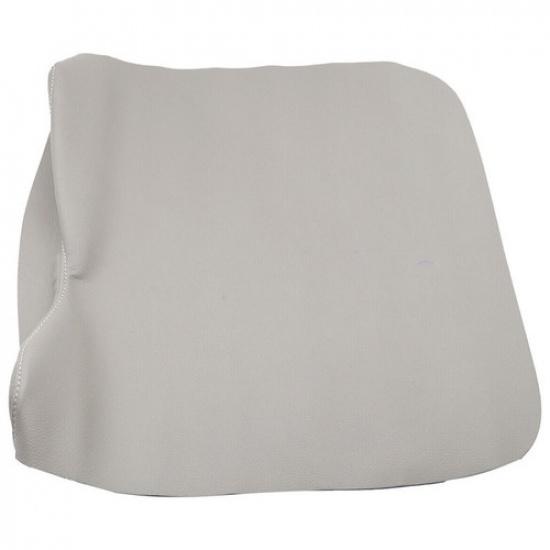 For 2015- Ford F150 Center Console Lid Leather Armrest Pad Cover Gray