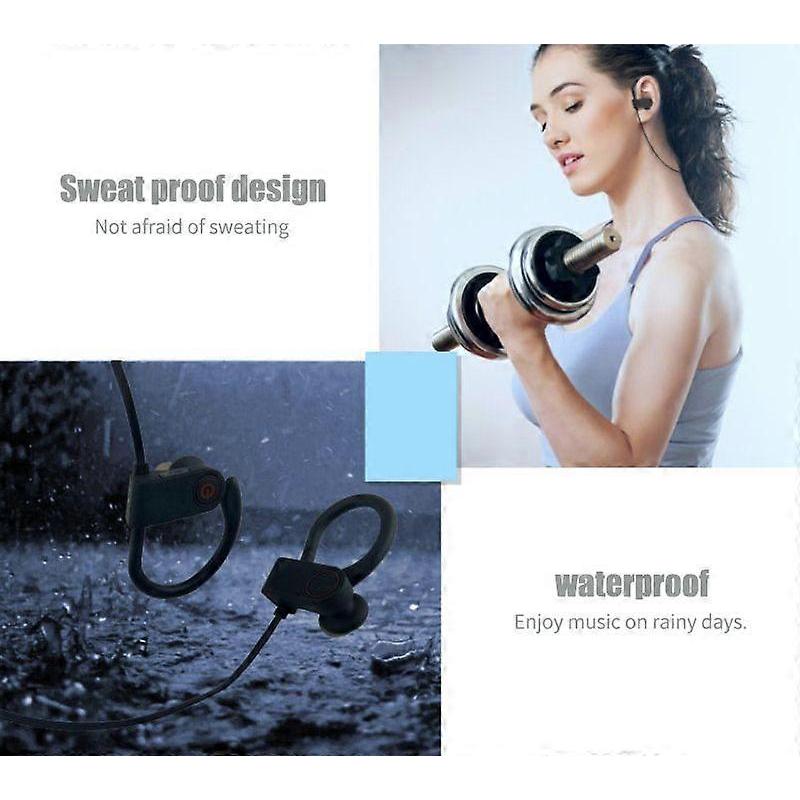 Waterproof Bluetooth 5.0 Earbuds Stereo Sport Wireless Headphones In Ear Headset