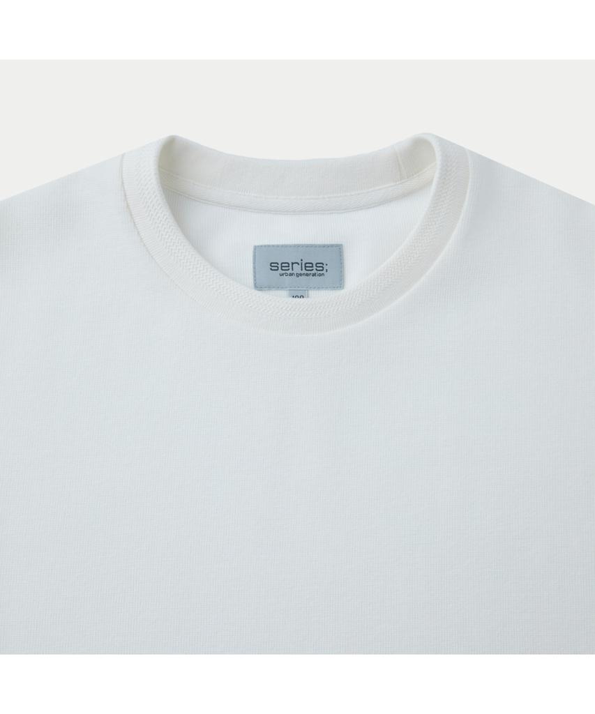 Silijeu Basic Standard Short Sleeve T-Shirt Satam26671Whx