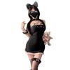 Plush Cat Lady Tight Hip Skirt Pure Desire Sexy Lingerie Suit Cute Girl Cosplay Uniform