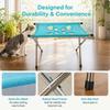 Folding Dog Grooming Table Anti-Scratch Pet Washing Station Pet Grooming Hammock  Home Use
