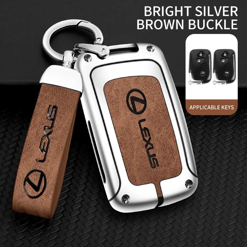 

For Lexus IS250 CT200 CT200h RX270 RX350 RX450 Keychain Accessories Zinc Alloy Car Smart Remote Key Fob Case Cover Holder Shell