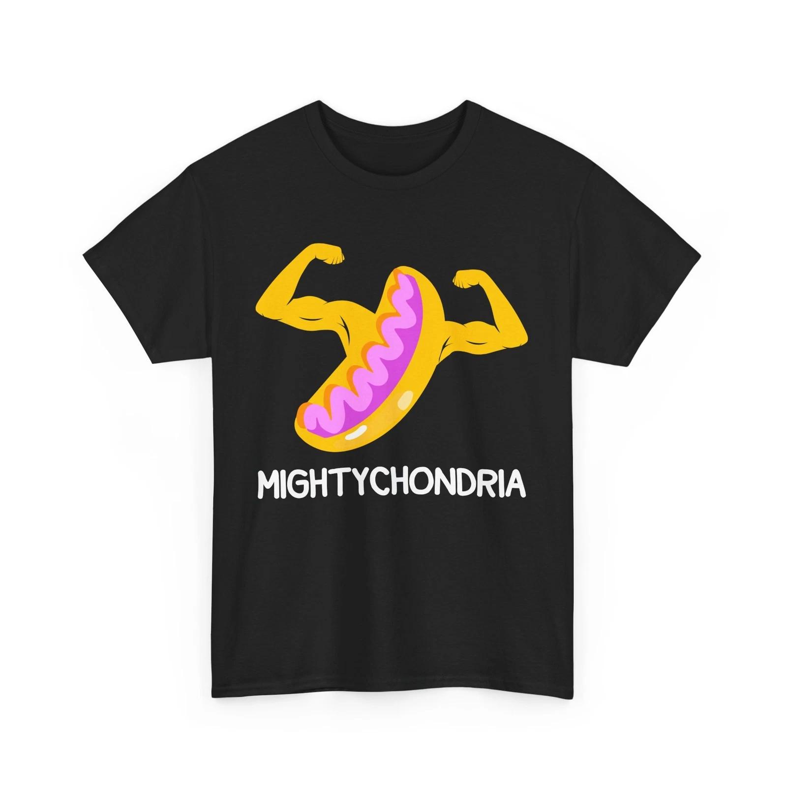 Biology Shirt, Mightychondria Cellular Science Lovers Biologists T-shirt L