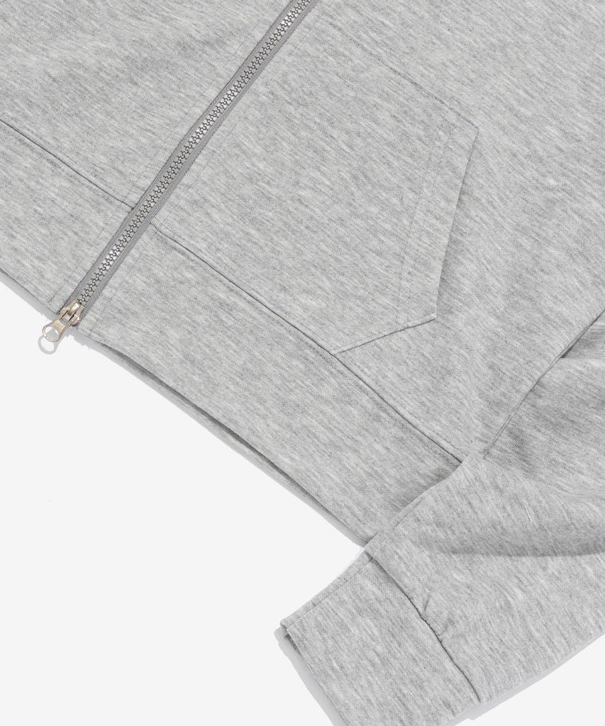 Roidesrois Lovely Graphic Zip-Up Hoodie Training Set (Gray)