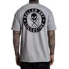 Sullen Art Collective Klassisches Abzeichen Standard Passform Grau s UFC Tattoo Unisex Shirt Baumwolle Oversize Große Größe