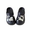 New Cute Line Trimmed Hook Thick-soled Cool Slippers Women's Summer Can Wet Water Bag Head Drag Non-slip Versatile Breathable Hole Shoes