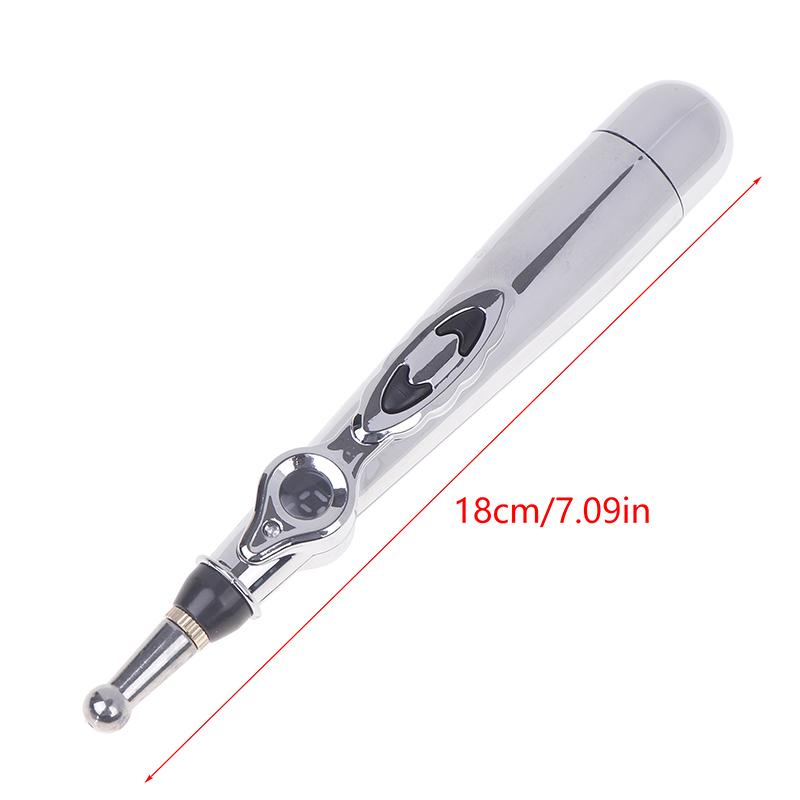 2/5 Heads Electric Acupuncture Pen Acupuncture Point Massage Pen Meridian Energy Massage Pen Pain Relief Massage Pen
