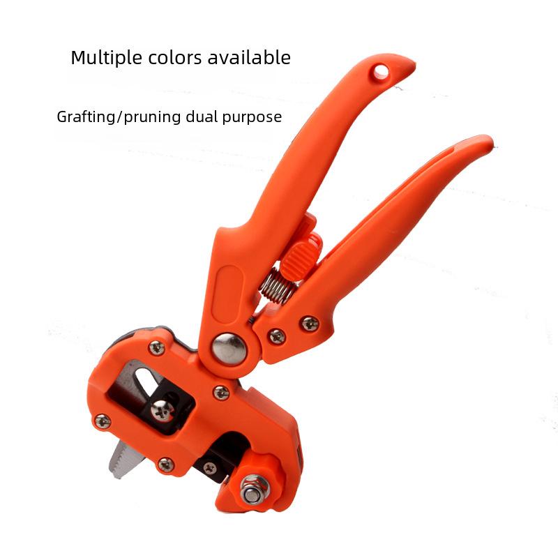 Fruit Tree Seedling Grafting Tool Kit: Includes Shears, Knife, and Scissors Blade for Gardening