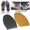 Rubber Shoes Sole For Men Women Non-Slip Wearable Pads Rubber Shoe Stickers Resistant Shoe Protector Replacement Forefoot Pads