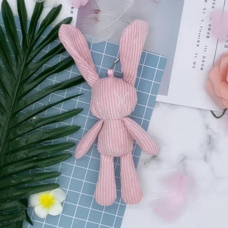 

17 см Милая плюшевая игрушка кукла кролик милый кролик подарок для девочки мягкая кавайная плюшевая игрушка кролик рождественский подарок плюшевая игрушка для ребенка 17cm розовый