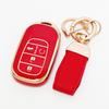 4/5 Buttons Tpu Auto Keyless For Honda Hr-V Cr-V Pilot Accord Civic Sport Si Ex Ex-L Car Key Case Cover Keychain Protector