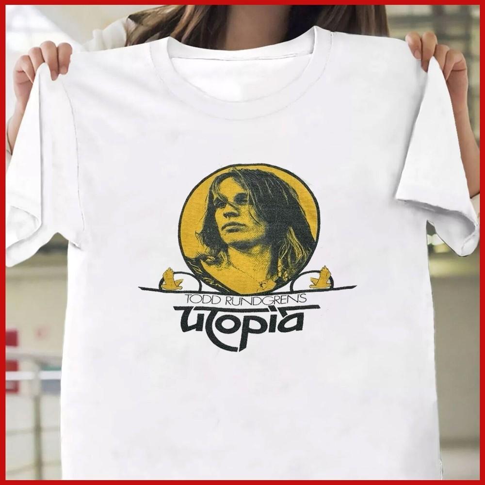 Todd Rundgren Portrait Utopia Rock Band Concert Music Tour 70’s T-Shirt Unisex T-Shirt XL