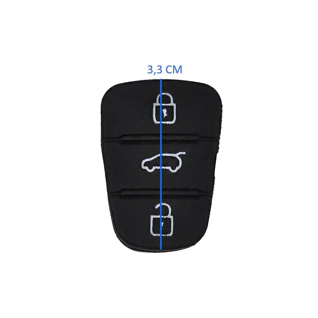 Key Button Rubber for Hyundai I30 I20 Kia Rio