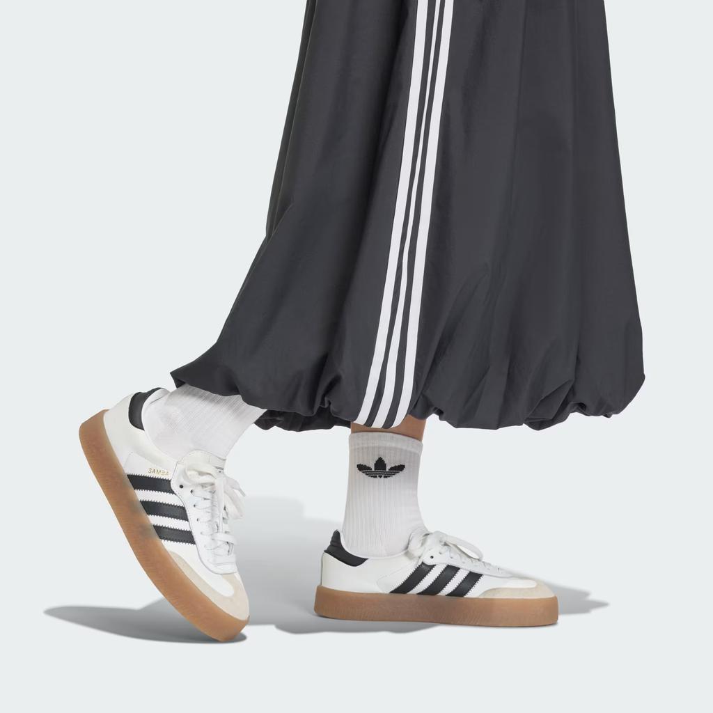Adidas Originals FW25 Balloon Comfortable Skin-Friendly Striped Loose Casual Long Skirt Women skirts KC8088