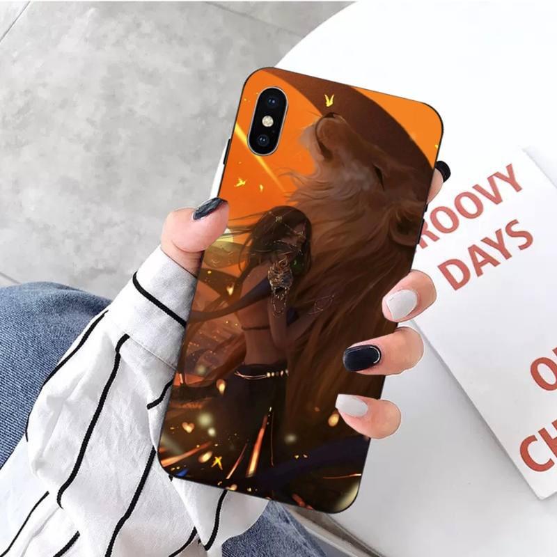 

Чехол для телефона «Призрачный нож» для IPhone 14 13 12 11 XS X 8 7 6 Plus Mini Pro Max SE 2022, мягкий черный чехол для телефона iPhone SE 2020-2022