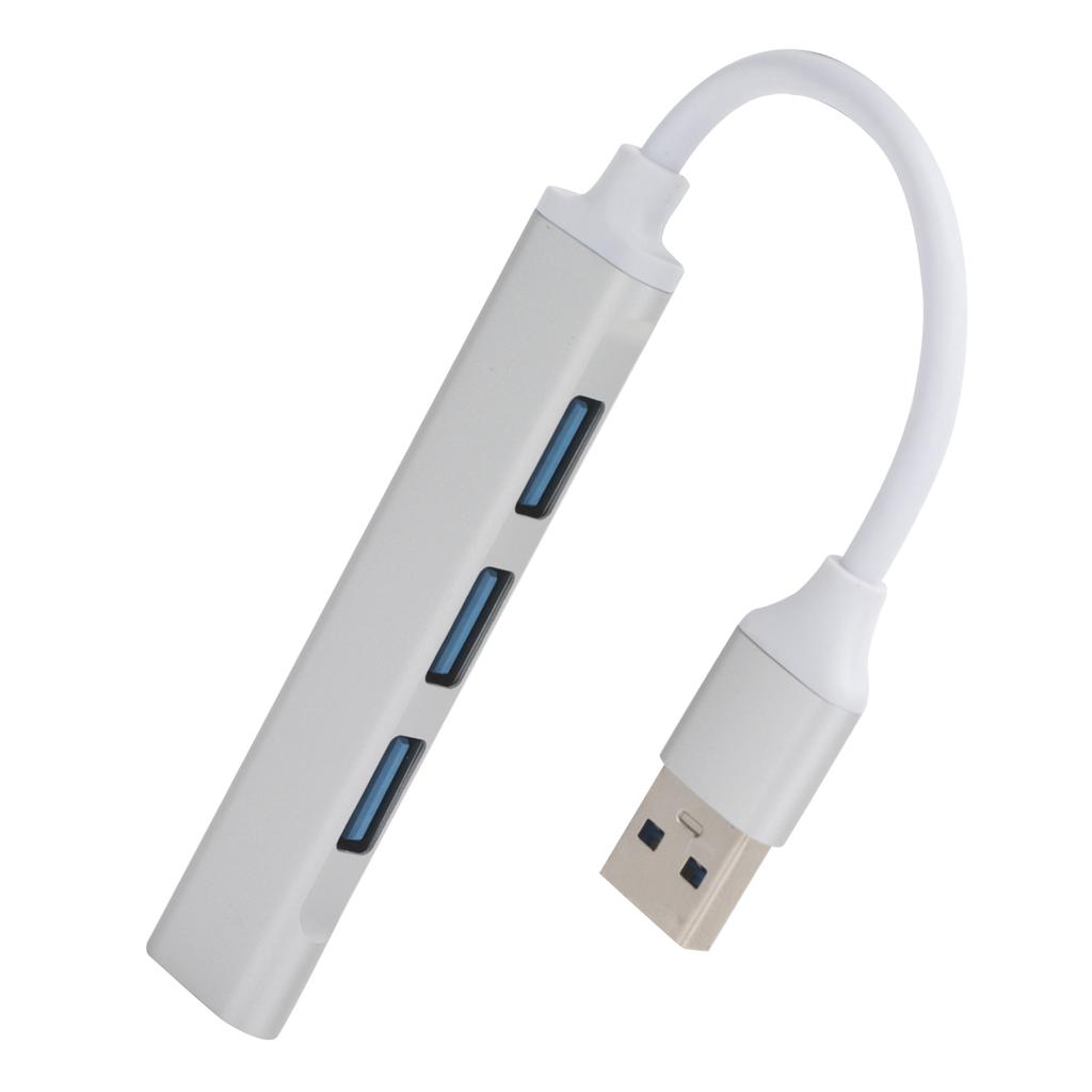 USB3.0 Hub 4 Port Aluminum Alloy Adapter Converter UltraHigh Speed Splitter Accessories