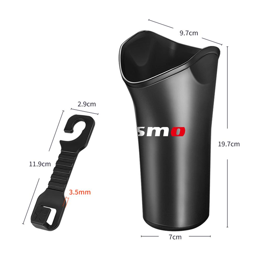 Car Umbrella Storage Bucket Plastic Holder Barrel With Hook Trash Storage Box Tools For Nissan Nismo Tiida Teana Qashqai Almera