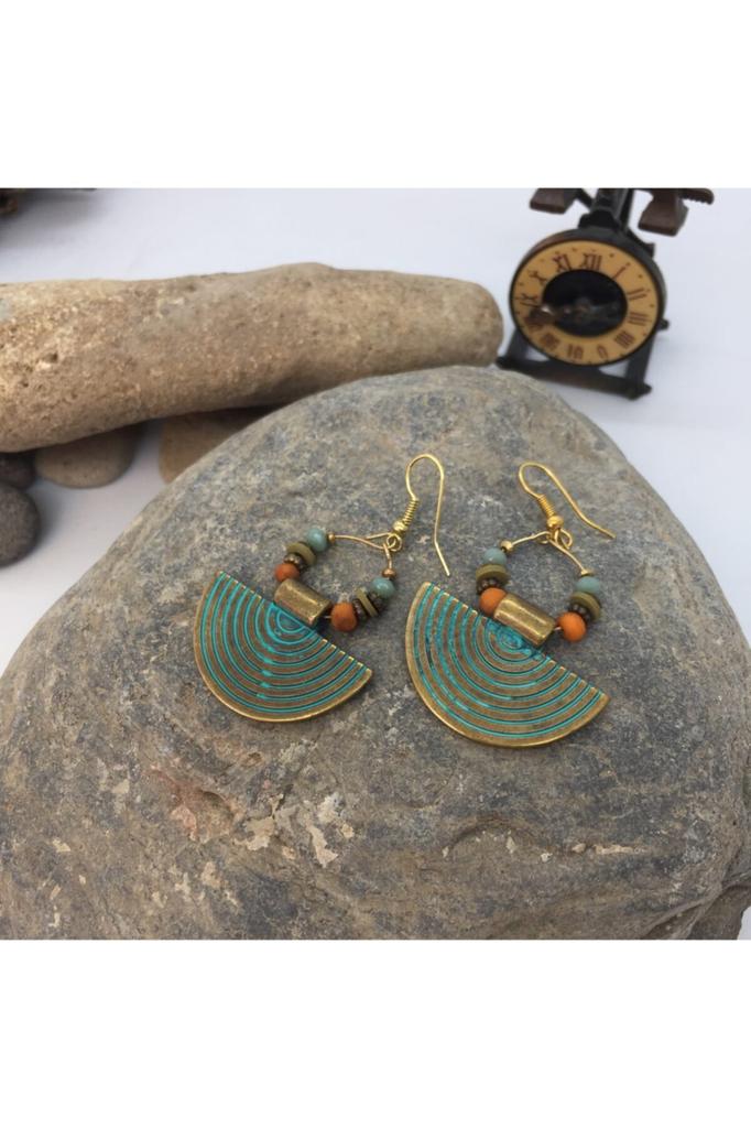 Valentine's Day Birthday Gift Handmade Ethnic Authentic Hippie Bohemian Fashion Jewelry Earrings