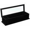 Fukui Craft Roku Chopstick Case (with Toothpick Organizer), 24cm, Black Rim, Vermilion, 82296630, ABS, Japan, RHSQ001
