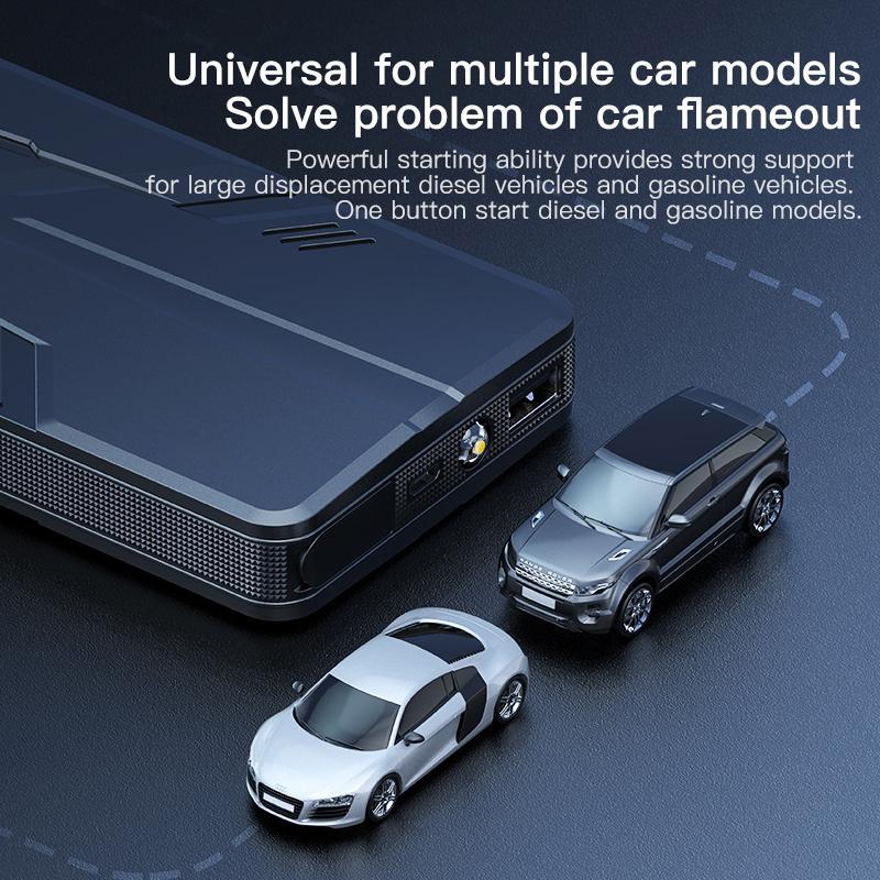 ZapZone Car Jump Starter Battery 20000mAh Power Bank Portable 12V 600A Vehicle Emergency Battery Booster for 5.0L Car Power Starter