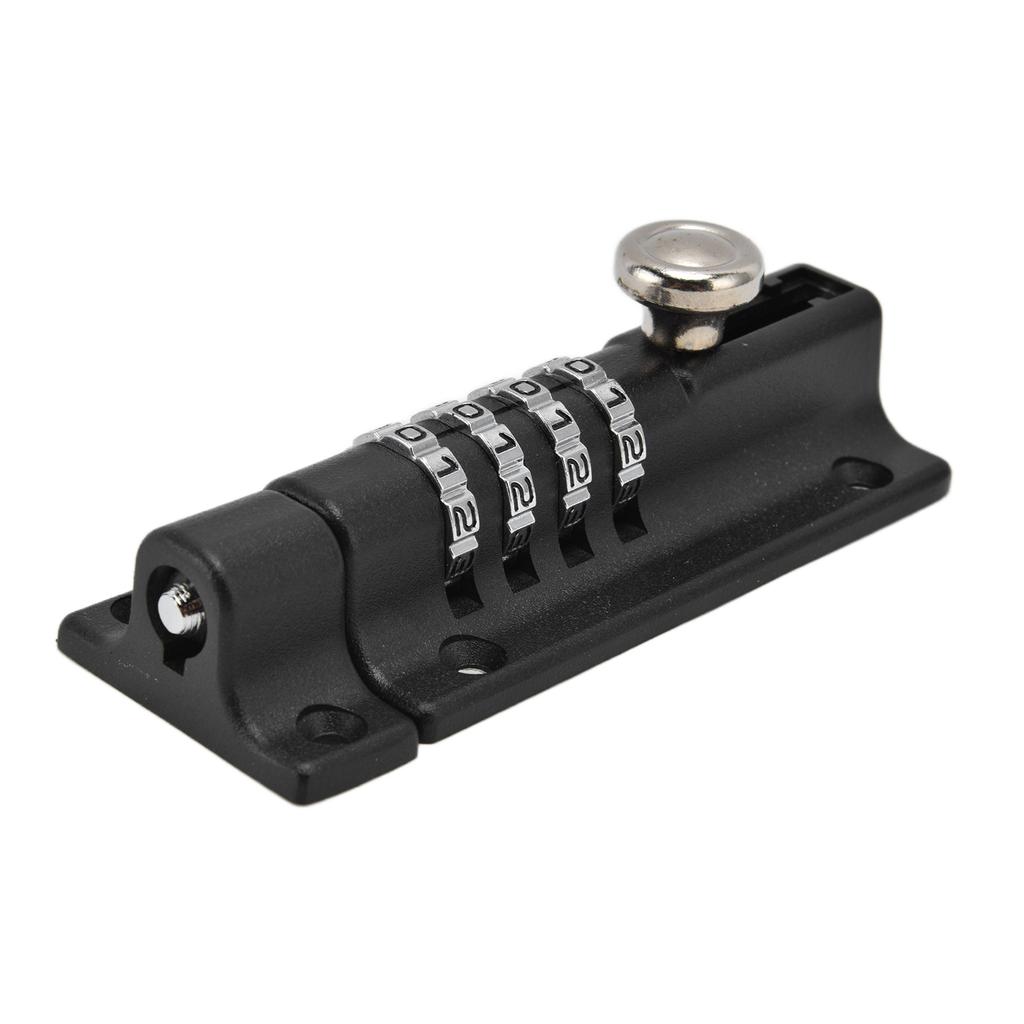 Combination Locking Bolt Safe Password Durable Rust Resistant Coating 4 Digit Lock Bolt for Pool