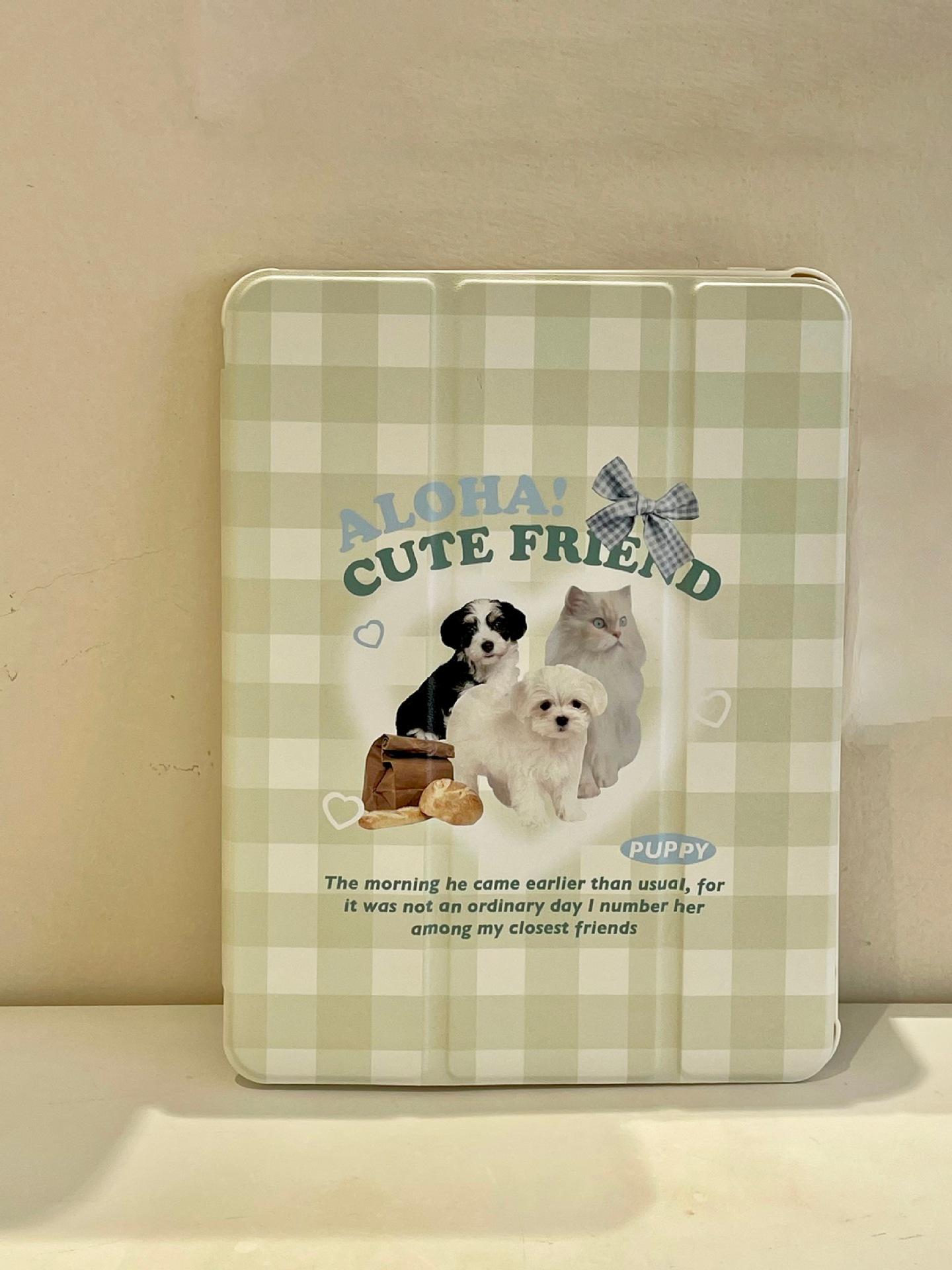 

Three-Fold iPad Mini 6 & Pro Case with Cute Animal Design iPad mini6/7 (8.3-inch)