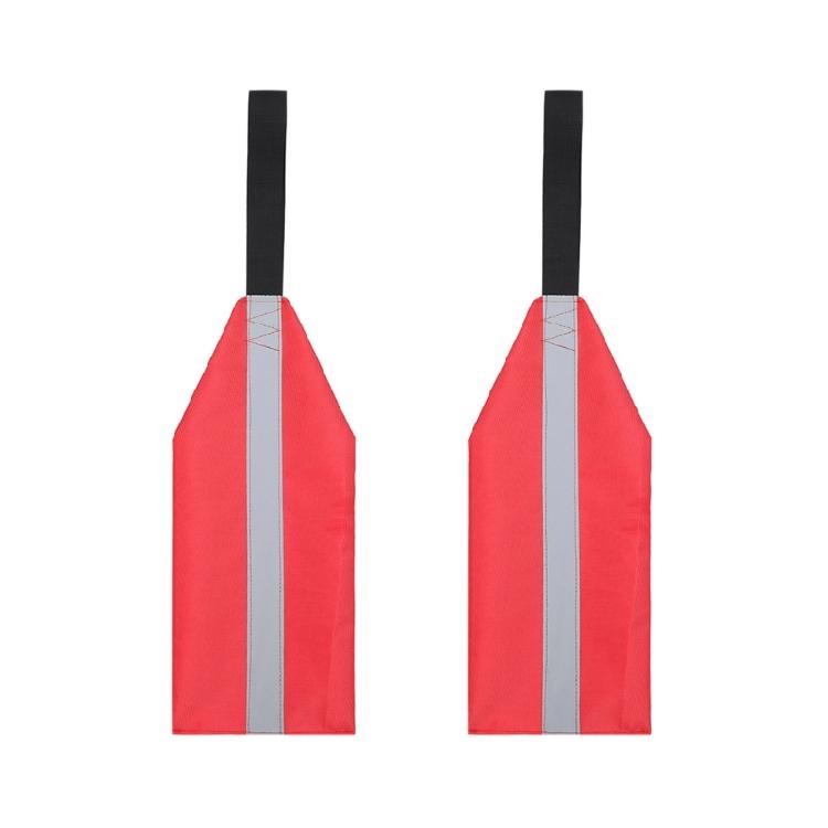 Bright Reflective Safety Flags for Trailers Cloth Construction