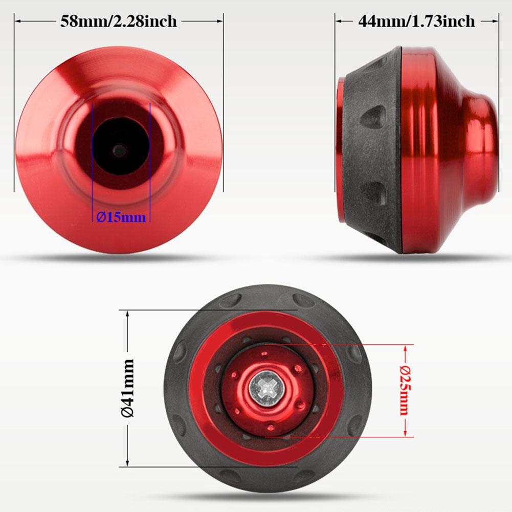Slider Forcella Anteriore Ruota Telaio Moto Caduta Scooter Ciclomotore Moto Elettrica Parti Modifica