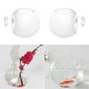 4x Wall Hanging Planter Glass Vase Plant Pot Terrarium Ball 10cm