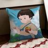 GGrave of the FFirefliesS Cushion Cover Reversible Soft Durable Pillow Cover Home  Car MultiScene Use for Daily Comfort