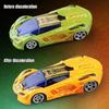Magic Color Changing Racing Car Model 1:64 Temperature Sensitive Inertia Pull Back Cars Toys Crash-Resistant Durable Boys Gift