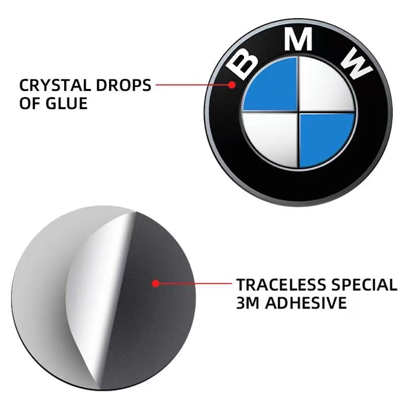 2/4/6pcs Car Door Lock Keyhole Protection Stickers Emblem For BMW 1 3 5 Series X1 X4 X5 X7 G20 G38 F20 F39 F48 E46 E60 E36 E39