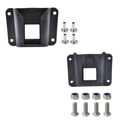 Folding Bikes Pigs Nose Bag Adapter for Folding Bikes Front Carriers Block Adapter with Screws Folding Bike Accessory