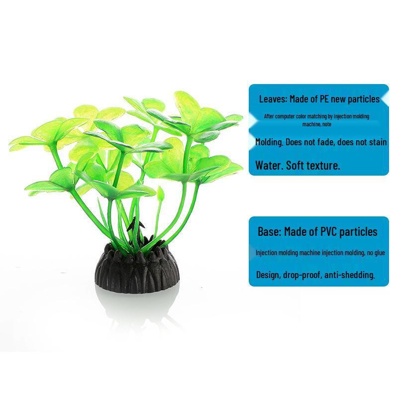 Yapay Akvaryum Dekorasyonu: Plastik Su Bitkileri ve Çiçekleri