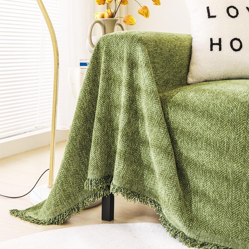 All-inclusive High-end Sofa Towel Non-slip Cover Sofa Cushion Chenille All-season Universal Full Cover Universal Cover Blanket