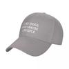 I Like Dogs And Maybe  People Baseball Cap Beach Hat Custom Hat Golf Wear Unisex Womens