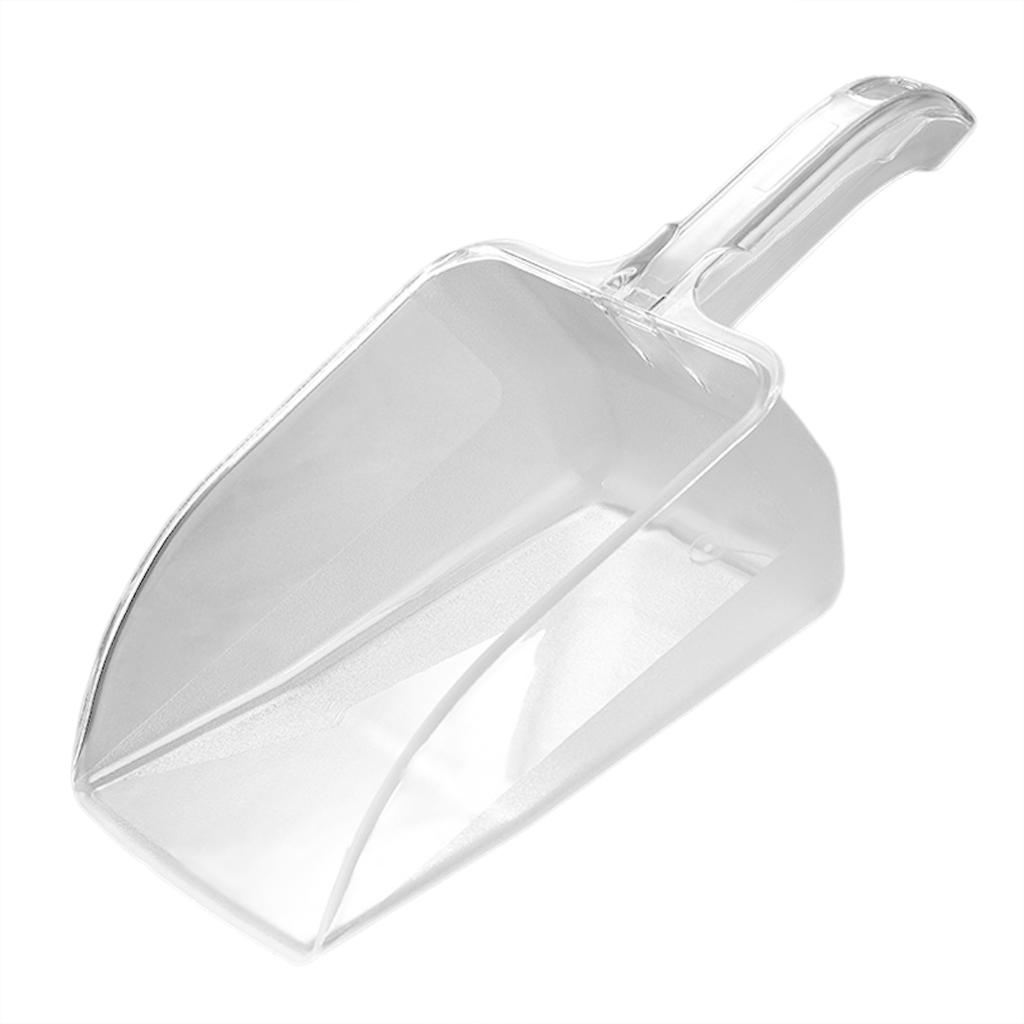 Transparent Pc Ice Scoop,Plastic Ice Shovel/Food Scoop,Thickened Drop-Resistant Ice Extraction Tool,Multi-Purpose Food Tools