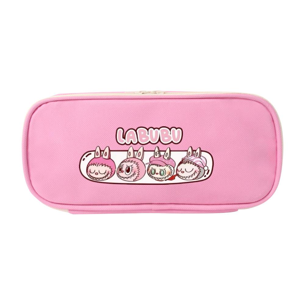 Pattern Canvas Printing Stationery Bag Student Storage Pen Gift Case