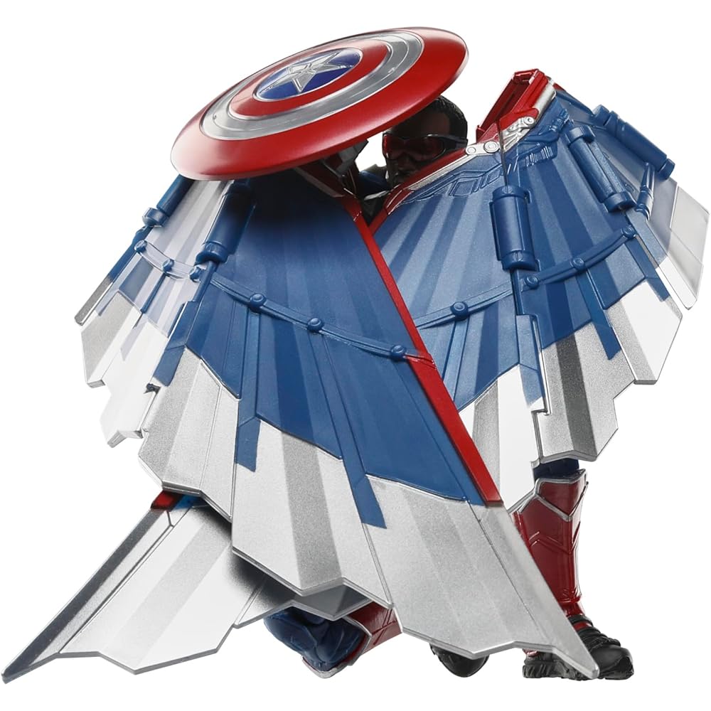 Hasbro Marvel Legends Series Captain America: Schöne neue Welt Sammlerstück 6 Zoll (15 cm) Deluxe Actionfigur G0158, Authentisch