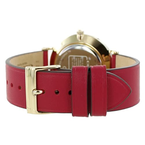 Coach Women's Perry Watch, Year of the Tiger, Chinese Zodiac, Red Leather Strap, 14503867