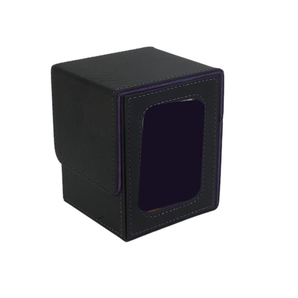 Trading Card Deck Box Card Case Gathering Card Toy for 100+ Cards Decks Case