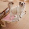 Cat Bed Cat Hanging Bed Balcony Window Cat Wooden Hanging Bed Hanging Cat Nest Bedside Four Seasons Cat Hammock