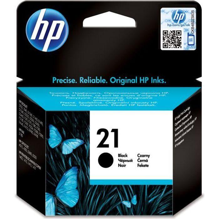 HP 21 Original-Tintenpatronen in Schwarz (C9351AE) für HP DeskJet 3940/D2360/F380, OfficeJet 4315/4355/5610/5615, PSC1410