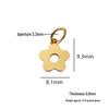 Sterling Silver Flower Pendant: Chinese Style Handmade Crystal Bracelet & Necklace Charm for DIY Beading & Rope Weaving.