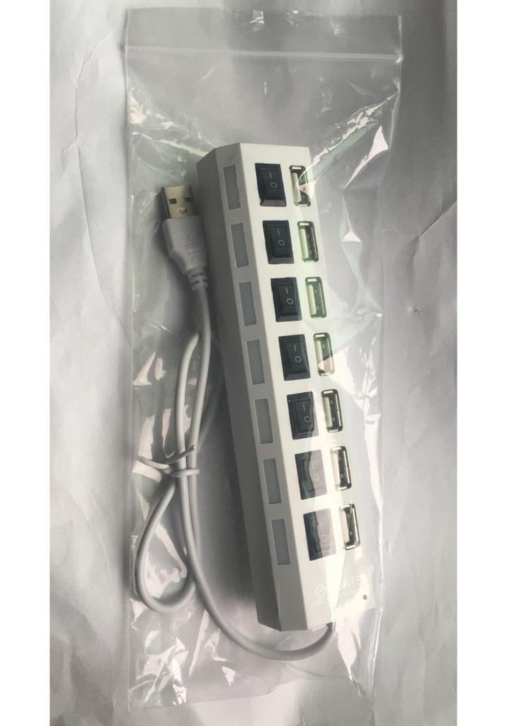 7-Port USB 2.0 Hub with Switch