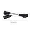 7 Way Trailer Plug Extension Cord Heavy Duty 7 Pin to 13 Pin Wiring Harness Cable Tow Wiring Connector