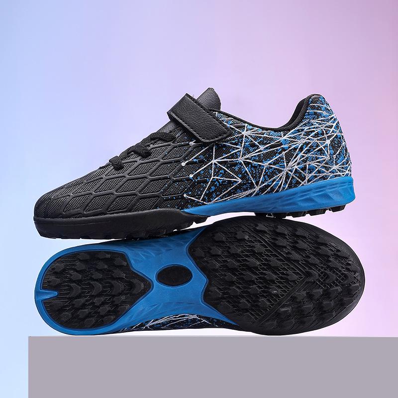Kids' Studded Soccer Shoes for Boys and Girls, Youth Outdoor Lawn Football Shoes